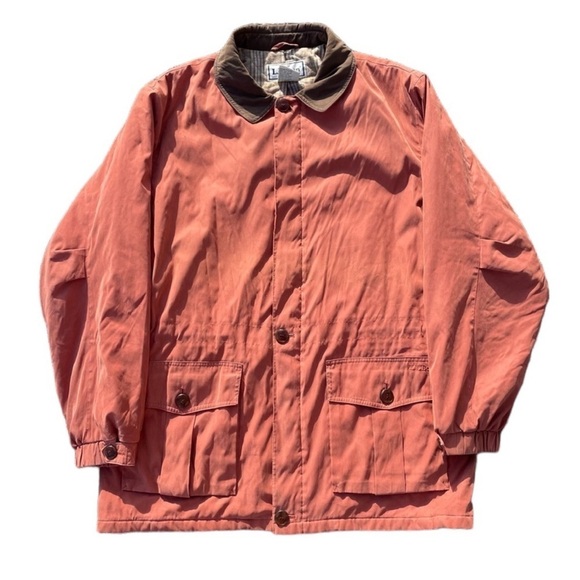 vintage L.L. Bean Other - Men's Rust Jacket with Brown Collar